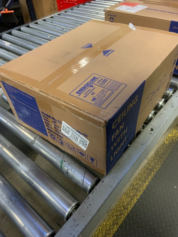 Photo 1 of Ceiling Fans with Lights, 44" Low Profile Ceiling Fan with Light Remote Control, 6 Speed 35dB Ultra Quiet Smart Ceiling Fan with Reversible DC Motor, Dimmable 3CCT LED for Bedroom/Living Room (Black)