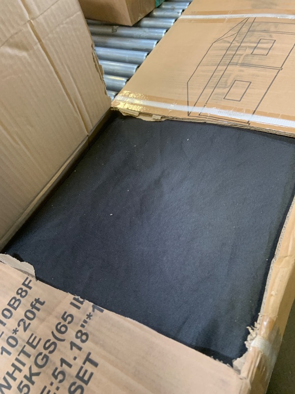 Photo 1 of 10x20 Pop Up Canopy, PeakPursuit Party Tent Outdoor Canopy with 6 Removable Sidewalls,Easy Set-up Commercial Party Tent Waterproof for Wedding,Outdoor Pergola for Backyard (White)