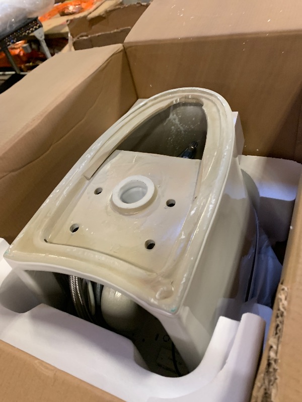 Photo 1 of *INCOMPLETE** HOROW Bidet Toilet 10" Rough-in, Smart Toilet with Auto Open/Close Lid, Smart Toilet with Bidet Built-in, Instant Warm Water, Elongated Heated Seat, Dryer, Blackout Flushing and Deodorization