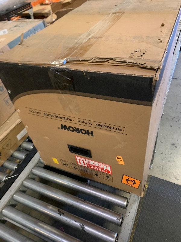 Photo 1 of *INCOMPLETE** HOROW Bidet Toilet 10" Rough-in, Smart Toilet with Auto Open/Close Lid, Smart Toilet with Bidet Built-in, Instant Warm Water, Elongated Heated Seat, Dryer, Blackout Flushing and Deodorization