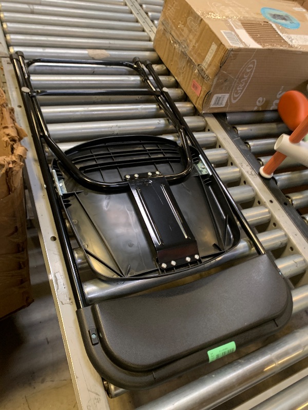 Photo 1 of  Black Plastic Folding Chairs, Perfect for Party Event Outside Entertaining, 350 LBS Capacity