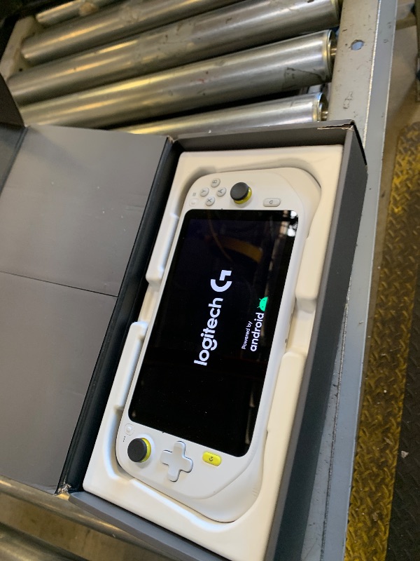 Photo 1 of Logitech G Cloud Handheld Portable Gaming Console with Long-Battery Life, 1080P 7-Inch Touchscreen, Lightweight Design, Xbox Cloud Gaming, NVIDIA GeForce NOW, Google Play