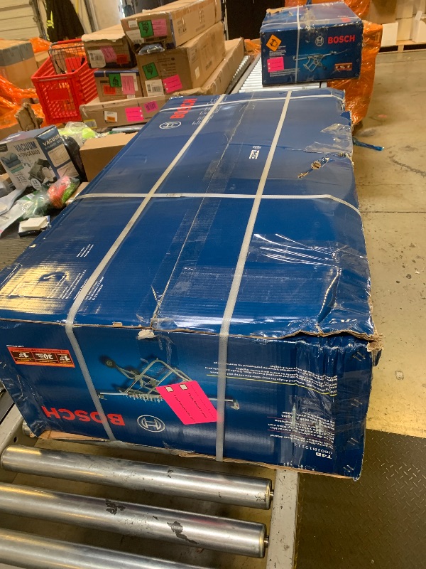 Photo 1 of Bosch T4B Gravity-Rise Miter Saw Stand with Wheels