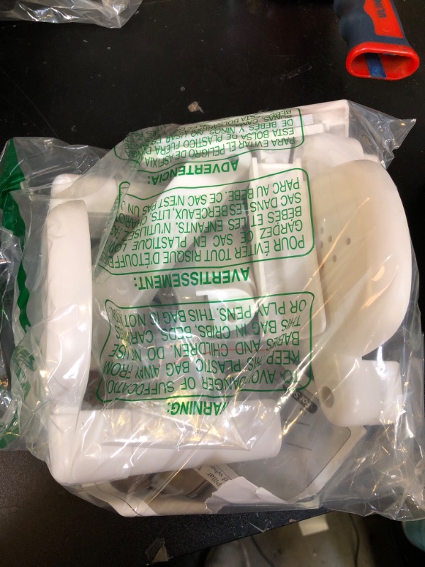 Photo 1 of ?Upgrade? 2 Pcs Baby Gate Banister Adapter – No?Drill Stair Railing Mount, Fits 2–3.5? Round/Square Posts, Compatible with Baby & Pet Safety Gates(White, Standard-W)