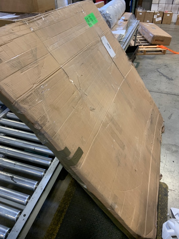 Photo 1 of Correll 60"x66" Horseshoe Shaped Classroom Activity Table, Height Adjustable (19"-29") White Top, Black Edge, Durable High Pressure Laminate, Silver/Chrome Legs, School Furniture, Made in The USA
