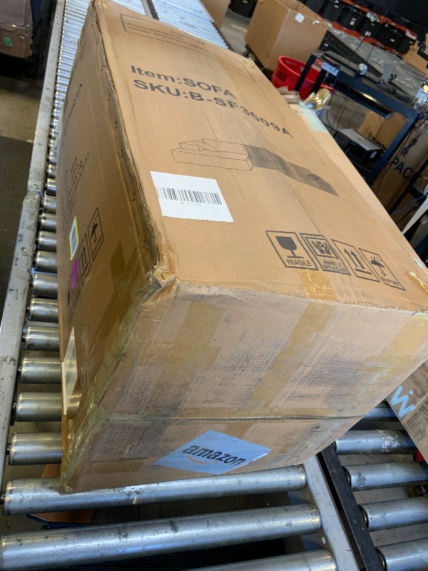 Photo 1 of Topcomfy 104” Sectional Cloud Couch, L-Shape Compressed Sofa with Left Chaise Lounge, Modern Modular Cloud Couches with 2 Pillows & Deep Seat, Rain Drop Velvet Floor Sofa for Living Room, Black