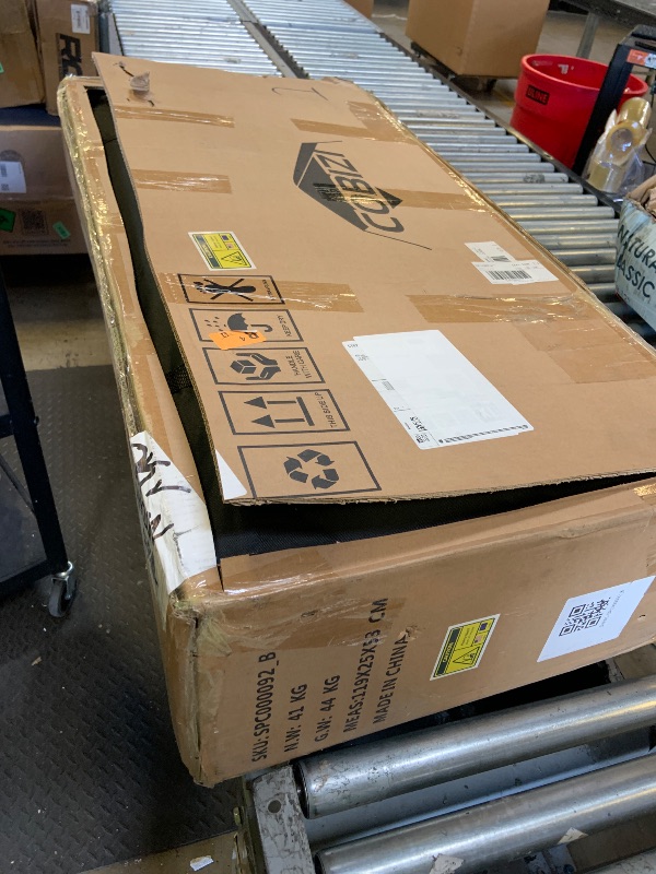 Photo 1 of *USED, DAMAGED** COBIZI 10x30 Pop up Canopy Tent for Parties with 8 Removable Sidewalls, Waterproof UPF 50+ Commercial Event Tent, Protable Outdoor Canopy with 4 Sandbags for Wedding, Backyard(10x30FT, Black)