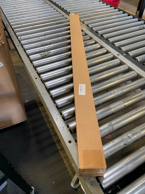 Photo 1 of 1 Inch Heavy Duty Blackout Curtain Rods for Windows, Industrial Pipe Wrap Around Room Divider Decorative Curtain Rods Wall Mount & Ceiling Mount, Black, 72-144 Inch