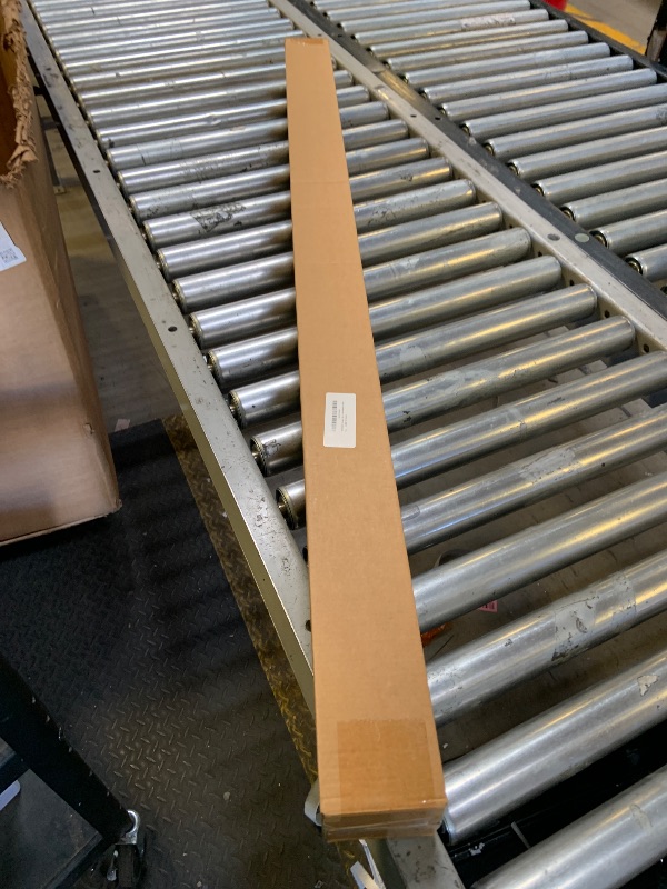 Photo 1 of 1 Inch Heavy Duty Blackout Curtain Rods for Windows, Industrial Pipe Wrap Around Room Divider Decorative Curtain Rods Wall Mount & Ceiling Mount, Black, 72-144 Inch