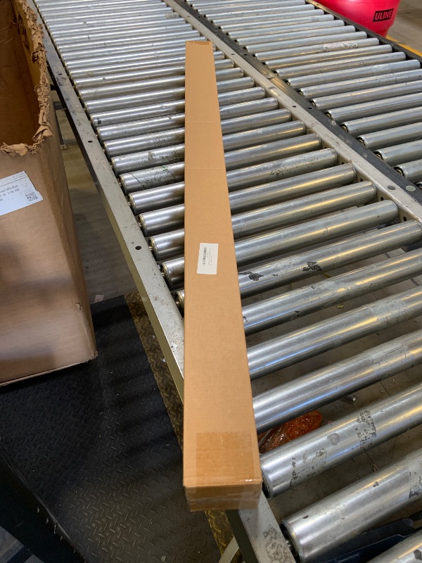 Photo 1 of 1 Inch Heavy Duty Blackout Curtain Rods for Windows, Industrial Pipe Wrap Around Room Divider Decorative Curtain Rods Wall Mount & Ceiling Mount, Black, 72-144 Inch