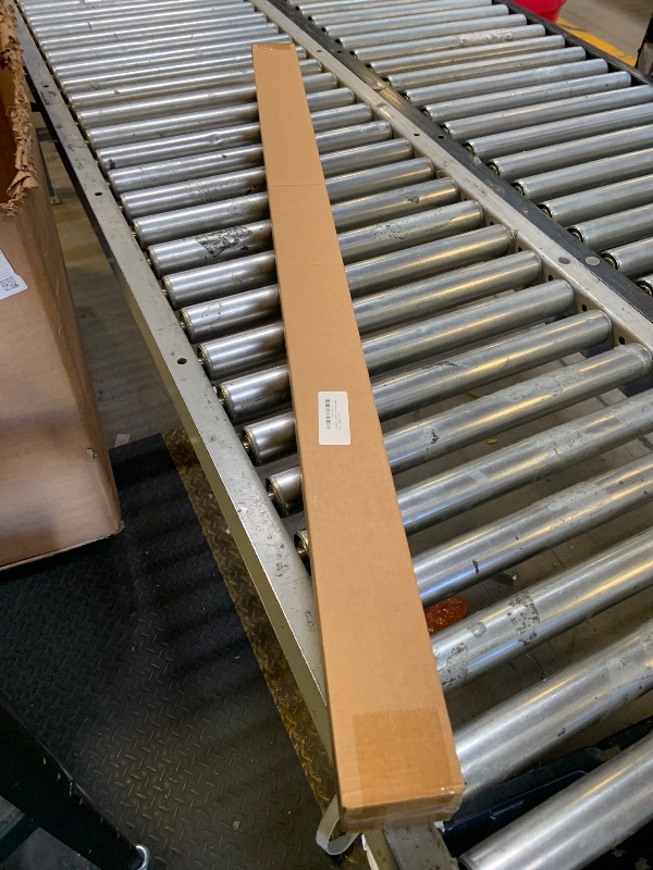 Photo 1 of 1 Inch Heavy Duty Blackout Curtain Rods for Windows, Industrial Pipe Wrap Around Room Divider Decorative Curtain Rods Wall Mount & Ceiling Mount, Black, 72-144 Inch