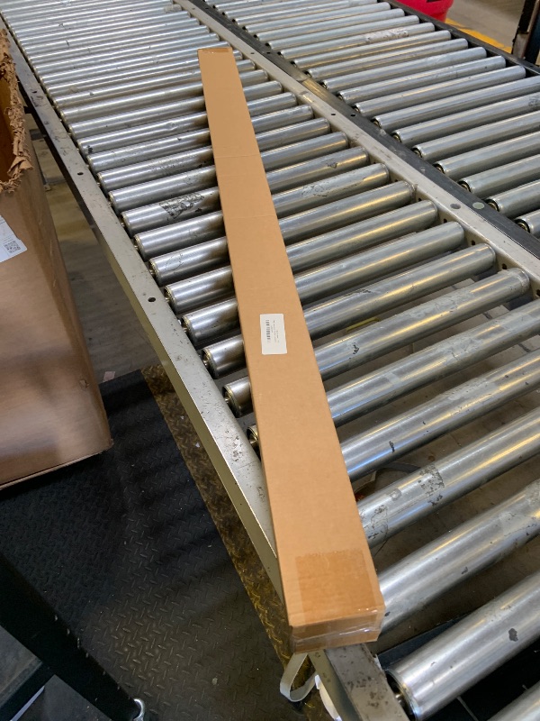 Photo 1 of 1 Inch Heavy Duty Blackout Curtain Rods for Windows, Industrial Pipe Wrap Around Room Divider Decorative Curtain Rods Wall Mount & Ceiling Mount, Black, 72-144 Inch