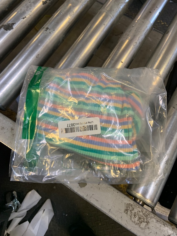 Photo 1 of 100% Cotton Rib Dog Pajamas Onesies, Colorful Striped Design, Breathable & Stretchy Four-Legged Pet Apparel for Small Medium & Large Dogs Like Teacup Chihuahua Yorkie Bulldog Pug (Green, Medium)