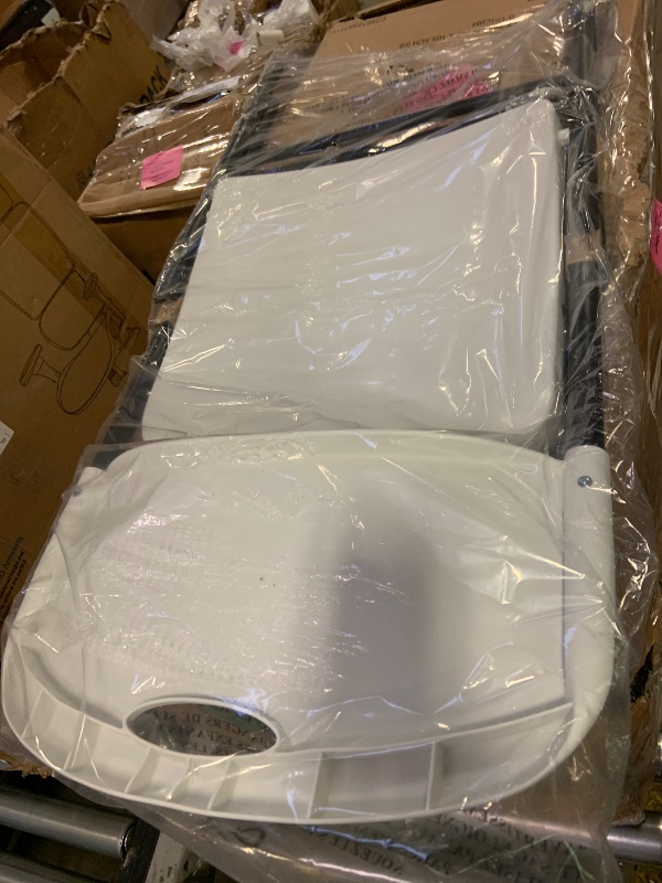 Photo 1 of *ONLY 1* Amazon Basics Sturdy White Foldable Plastic Chair, Portable, 350-Pound Capacity