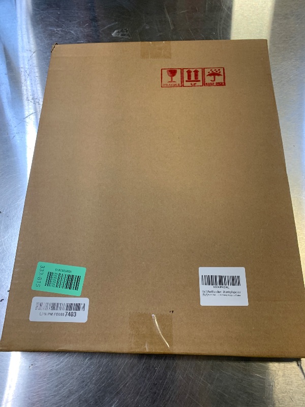 Photo 1 of 11x15 Wood Frame Brown, Rustic Natural Wooden 15x11in Poster Picture Frame, Distressed 11 x 15inch Woodgrain Gallery Photo Frame with HD Plexiglass, Horizontal Vertical Wall Mounting Display 1pcs