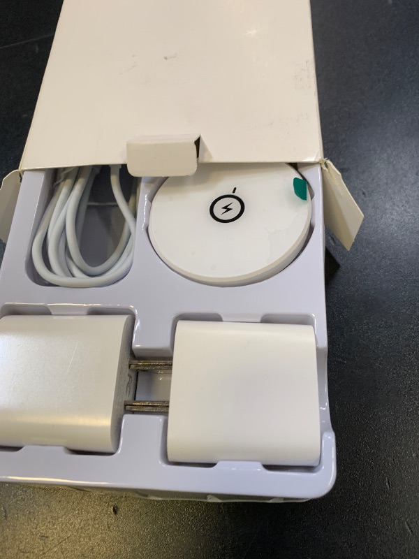 Photo 1 of ?Apple MFi Certified?Magnetic Wireless Charger 10FT Apple Magsafe Charger,2Pack Fast Mag-Safe Charging Wireless iPhone Charge Pad 10Foot USB C Block Adapter for iPhone 17 16 15 14 13 12 Series,AirPods