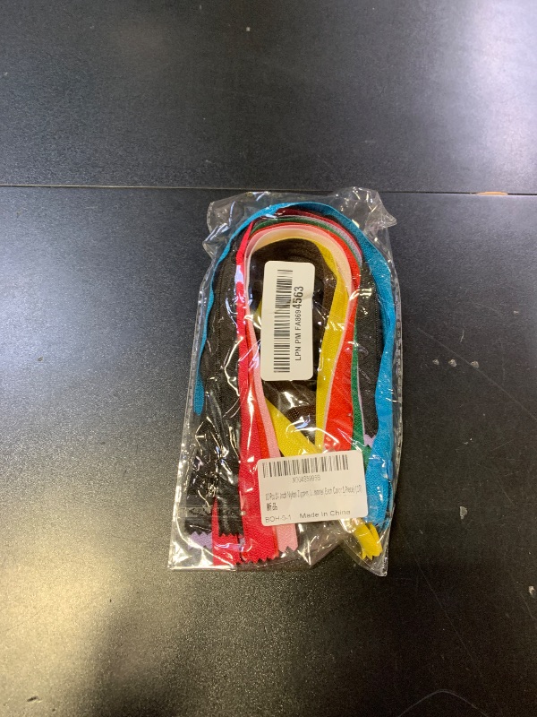 Photo 1 of 10 Pcs 14 Inch Nylon Zippers, 10 Assorted Colors Invisible Zippers Replacement for Tailor Sewing Supplies, Bags, Purses, Craft DIY Accessories(Each Color 1 Piece) (10)