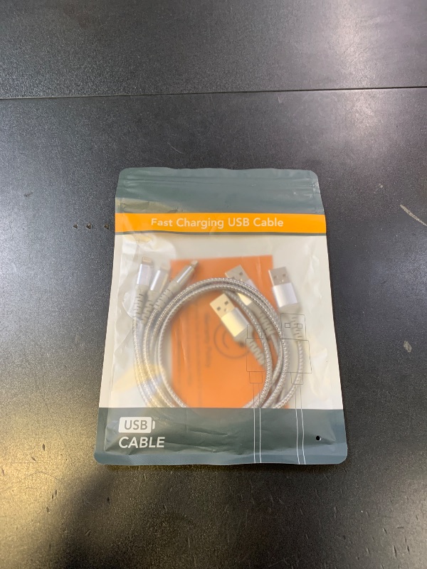 Photo 1 of 1.5ft iPhone Charging Cable Short, 3-Pack Braided USB A to Lightning Cord CarPlay [MFi Certified] Compatible with Apple iPhone 14 13 12 11 Pro/Max/Mini Xs SE2, Short Lightning Cable for Car