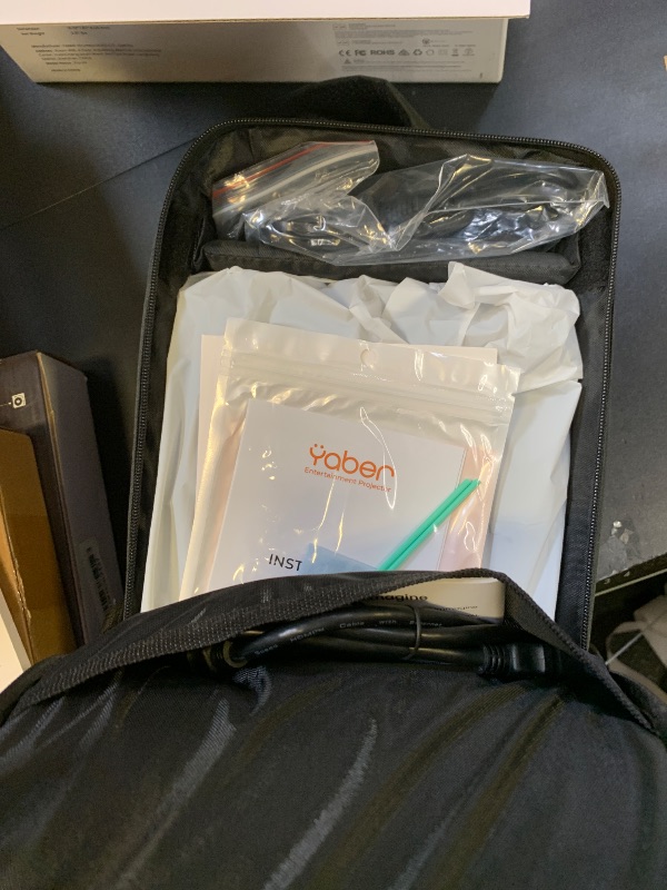 Photo 1 of [Auto Focus/4K Support] Projector with WiFi 6 and Bluetooth 5.2, YABER Pro V9 Native 1080P Outdoor Movie Projector, Auto 6D Keystone & 50% Zoom, Home Theater Projector for Phone/TV Stick/PC