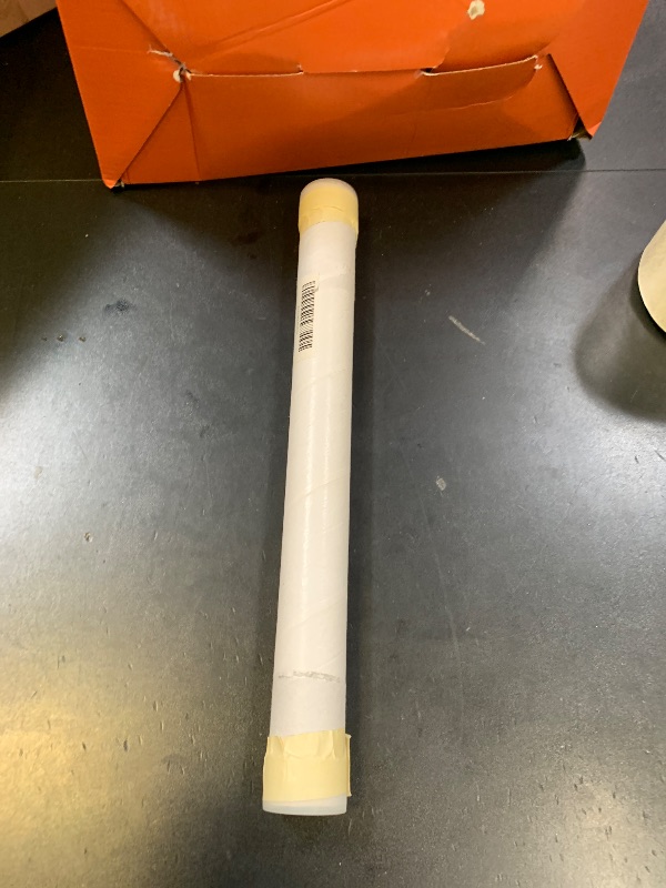 Photo 1 of 12 Inch Ceiling Fan Downrod Threaded, 1 Inch Outer Diameter Matte White Ceiling Fan Extension Rod (With Threads),Down Rods Compatible With Most Ceiling Fans,Easy Installation