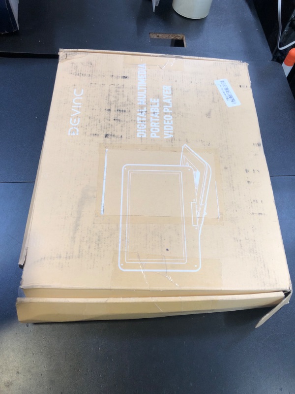 Photo 1 of *CHECK NOTES** DEVINC 17.9" Portable DVD Player with 15.6" HD Swivel Screen, Support Multiple DVD CD Formats/USB/SD Card/Sync TV, 6 Hours Rechargeable Battery, Car Charger, Remote Control, Region Free