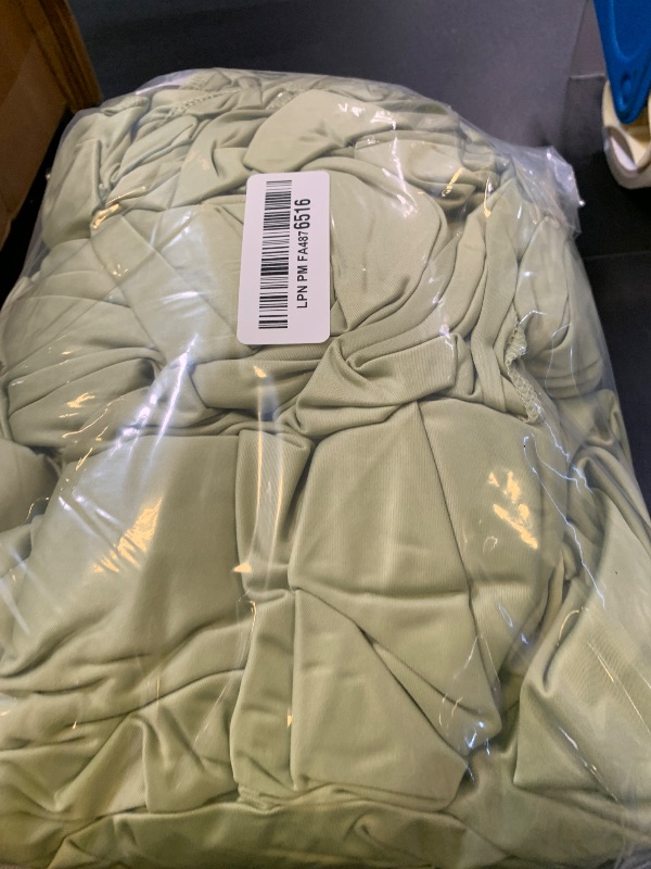 Photo 1 of 10x10FT Wrinkle Free Sage Green Backdrop Curtains for Parties Green Curtain Backdrop for Baby Shower Green Drapes for Birthday Party Photography Background Soft Fabric 5ft x 10ft, 2 Panels