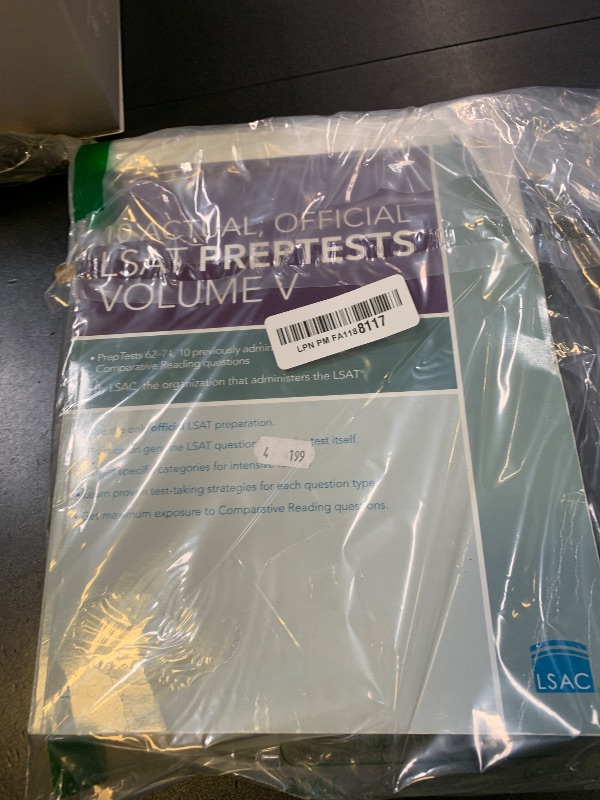 Photo 1 of 10 Actual, Official LSAT Preptests (5) (Lsat Series)