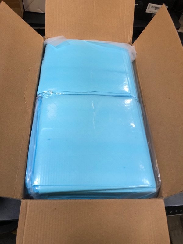 Photo 1 of 100 Count Disposable Beds Pads,23"x36" Waterproof Adults Incontinence Chucks Underpads,Absorbent Leakproof Pee Pads for Kids,Elderly,Extra Large Dog Puppy Training Pad,Baby Changing Liner