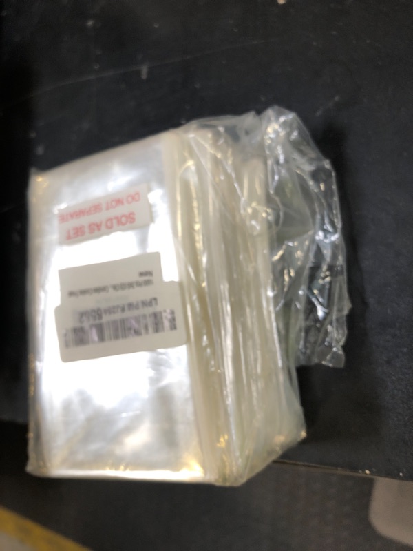 Photo 1 of 1000 Pcs 3x5 (O) Clear Flat Cello Cellophane Bags Good for Candies Cookie Treat