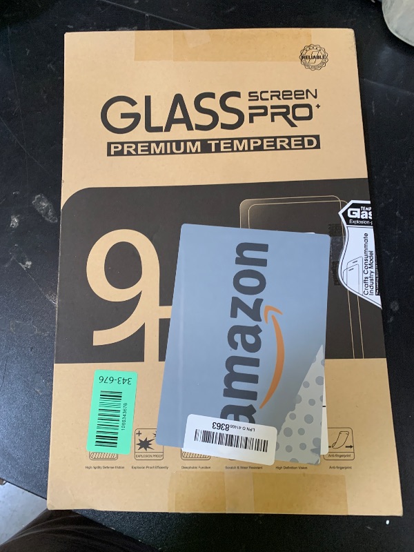 Photo 1 of (2-Pack) 15.6" Laptop Screen Protector Tempered Glass for 15.6 HP/Dell/ASUS/Sony/Samsung/Lenovo/Acer/MSI/LG and All Other Brands 15.6" 16:9 Laptop, 9H Hardness, Anti Fingerprint, No Bubble, HD
