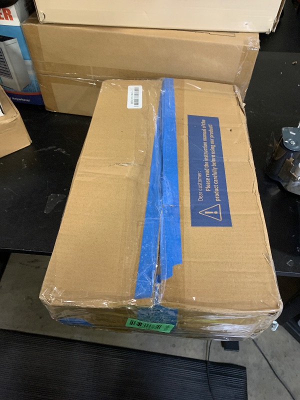 Photo 1 of *UNKNOWN SIZE* Tension Curtain Rod Black Tension Rod