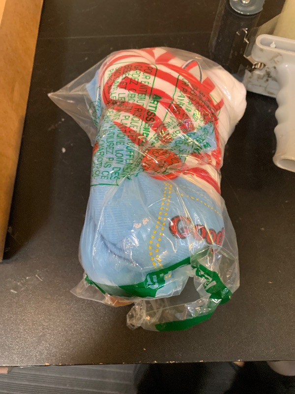 Photo 1 of *UNKNOWN SIZE* Funny Doll Dog Costumes Bright Colors Soft Comfortable Dog Cosplay Outfor Christmas Halloween