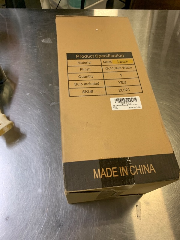 Photo 1 of *INCOMPLETE** Scenekoy Alabaster Rechargeable Table Lamp for Living Room Bedroom Nightstand, Portable Battery Operated LED Bedside Lamp, Cordless Night Light for Home Office Dorm Desk Decor (Bulb Included)