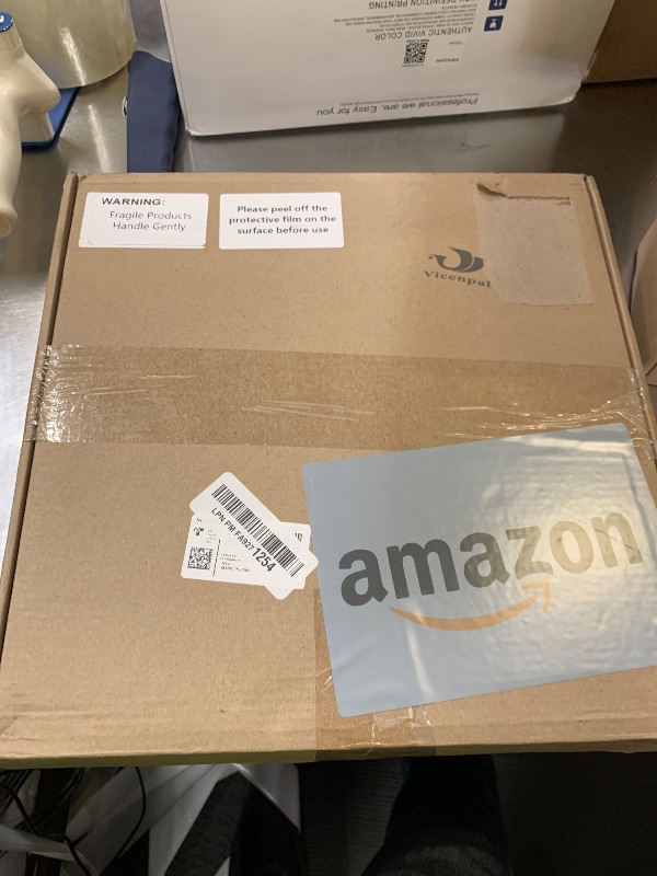 Photo 1 of 12 Pcs 12 x 12 Inch Clear Acrylic Sheet 1/8 inch Thick Transparent Square Panel Acrylic Board with Protective Paper for Engraving for Sign Photo Frame Craft DIY Display Projects