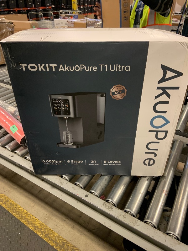 Photo 1 of *DAMAGED* TOKIT T1 ultra countertop reverse osmosis filter ?Hot &Cold Water Dispenser?