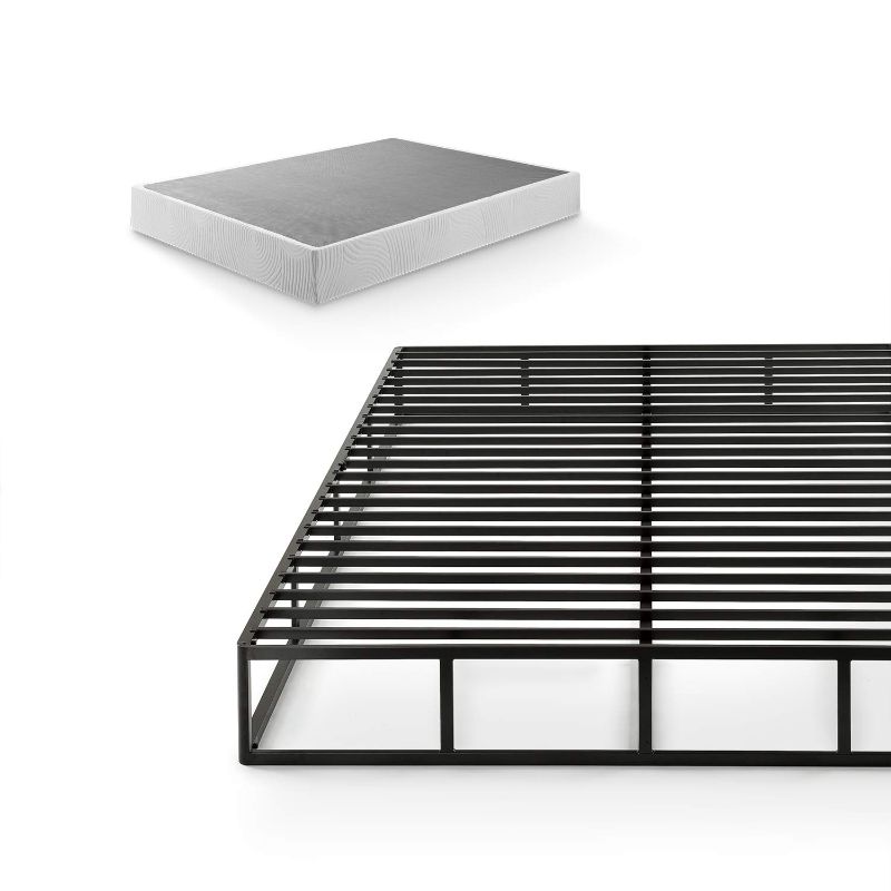 Photo 1 of ZINUS 9 Inch Twin WonderBox(TM) Smart Box Spring, Quick Assembly Mattress Foundation, Durable Metal Frame, Grey