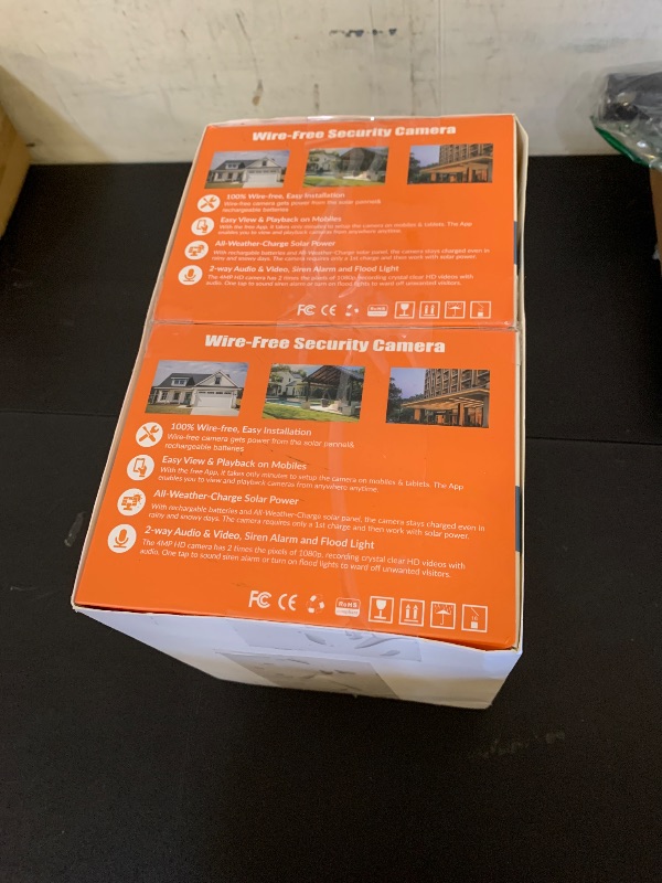 Photo 1 of Solar Security Cameras Wireless Outdoor, 5G/2.4G Solar WIFI Cameras for Home Security,Battery Powered Outside Camera,Human Detection, Color Night Vision, 2-Way Talk for home Porch/Garage/Yard