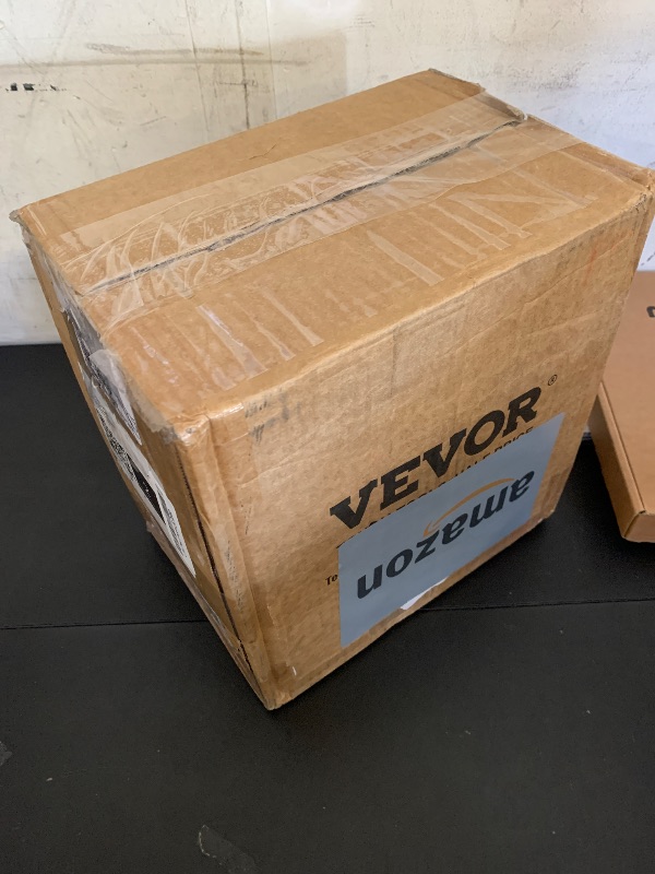 Photo 1 of (2-Pack) VEVOR 10-Inch Solid Rubber Tires and Wheels, 4.10/3.50-4" Flat Free Tubeless Tires and Wheels with 5/8" Axle Bore Hole, Offset Hub, Perfect for Hand Truck, Utility Cart, Dolly, Garden Trailer