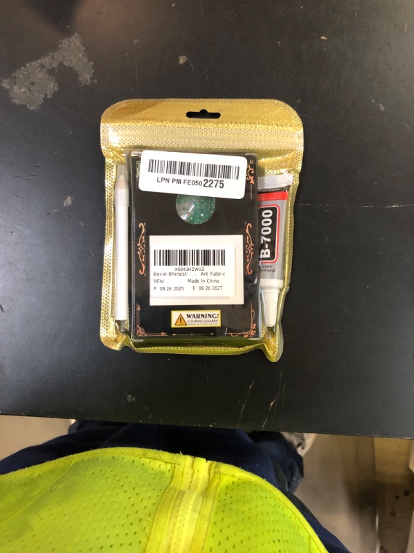 Photo 1 of 10000Pcs 2mm Resin Jelly Rhinestones with 1Pcs 10ml B7000 Jewelry Glue for Crafting, Emerald Green AB Flatback Gems, Bedazzling Crystal Bulk for DIY Crafts Clothing Tumblers Shoes Nail Art Fabric