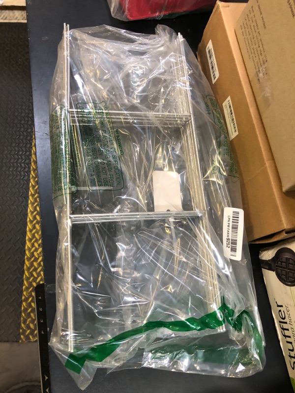 Photo 1 of 12 Pack Heavy Duty Metal H Frame Wire H Stakes, 17.5'' x 7'' Yard Sign Stake for 4mm Corrugated Signs