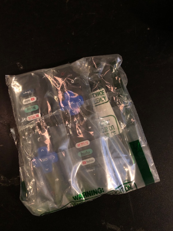 Photo 1 of (Pack of 2) Replacement Remote Control Only for Roku TV, Compatible for TCL Roku/Hisense Roku/Onn Roku/Sharp Roku/Element Roku/Westinghouse Roku/Philips Roku Smart TVs (Not for Roku Stick and Box)