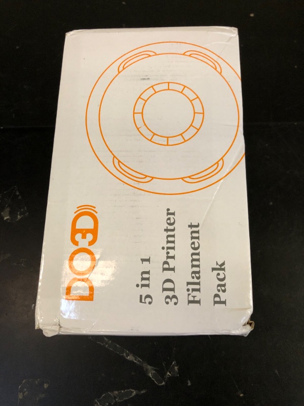 Photo 1 of 1.75mm PLA 3D Printer Filament Bundle: Glow in Dark Green/Blue/Purple/Rainbow, One Spool Clear Multi Colored, Each Spool 250g, Total 1.25Kg 3D Printing Material, 250g x 5 Spools Glow in Dark PLA