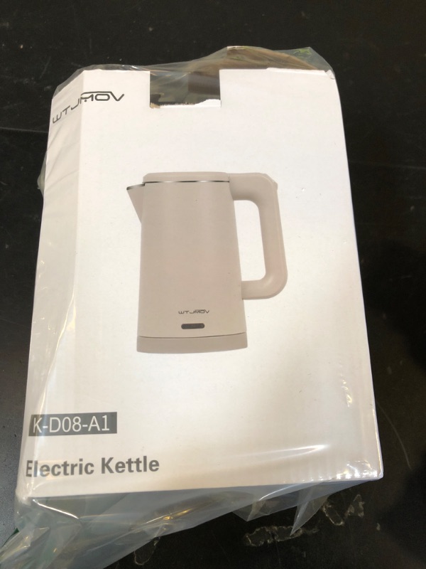 Photo 1 of 0.8L Electric Kettle Stainless Steel, 800 Watts Small Electric Kettle 27 Ounce Fast Boil Auto Shut-off, Portable Water Boiler for Small Kitchen, Business Trip and More