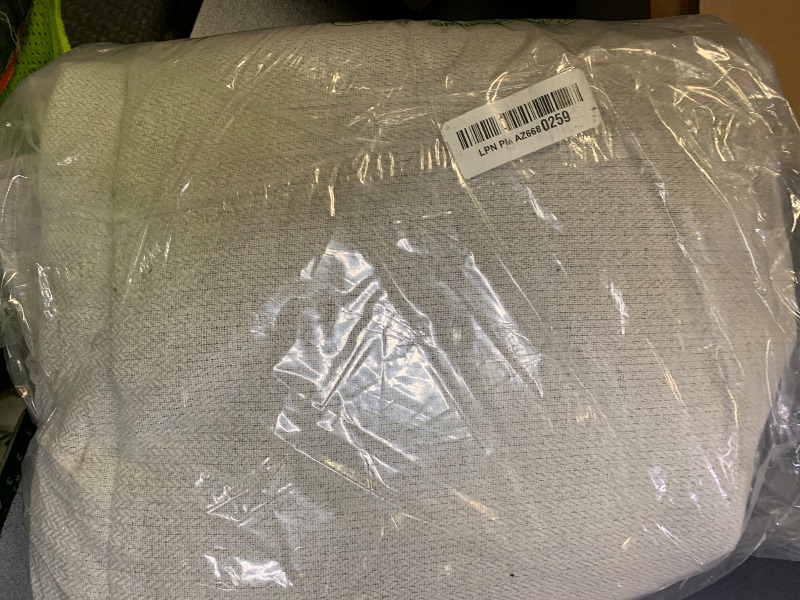 Photo 1 of HUTO Pinch Pleated Curtain 52W x 84L Inches, Faux Linen Full Blackout Thermal Insulated Waterproof Pleated Drape with Tieback for Bedroom, Living Room, Meetingroom, Theater (White Birch, 1 Panel)