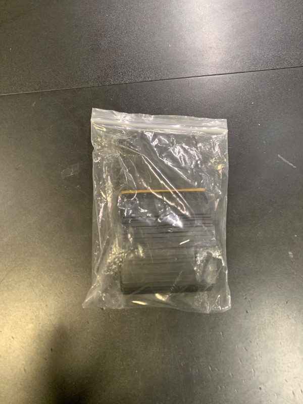 Photo 1 of 100 Pack Smell Proof Bags 3 x 4 Inch Resealable Mylar Bags Foil Pouch Bag Flat Bag Matte Black