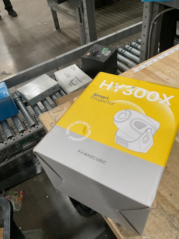 Photo 1 of ?Electric Focus?Projector with WiFi 6 and Bluetooth 5.0, Mini Portable Native 720P with 4K Support, Smart Proyector Built in Android 14, Auto Vertical Keystone, Home Movie Projectors for Outdoor