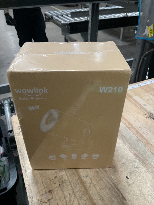 Photo 1 of [Built-in Apps & 2026 Upgraded] Mini Projector with WiFi 6 and Bluetooth 5.4 Support 4K 1080P Auto Keystone 180° Rotatable Projector Portable Compatibile with HDMI/TV Stick/Memory Stick/Laptop, White