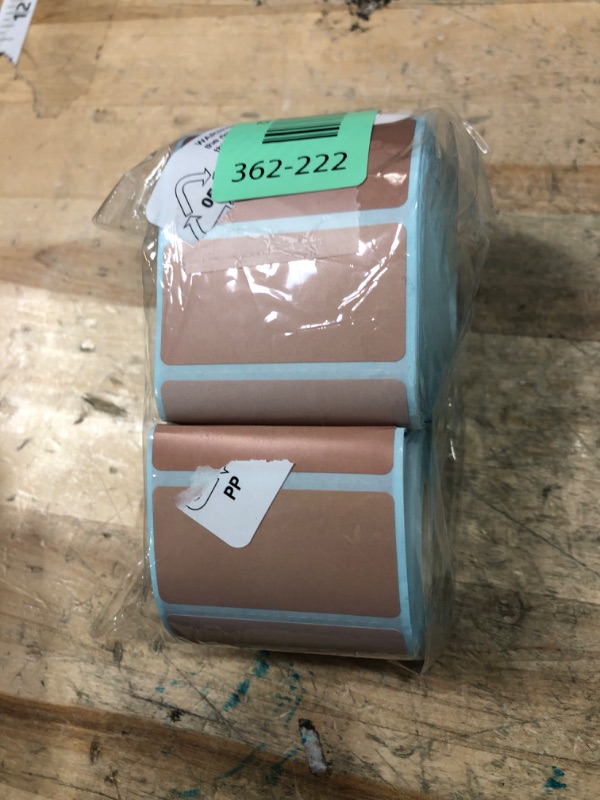 Photo 1 of 2"x1" Thermal Labels Stickers, Self-Adhesive Barcode Label Paper for Direct Thermal Printer, Multi-Purpose Rectangle Address Shipping Mailing Stickers,1100 Sheets/Autumn Morandi Colors