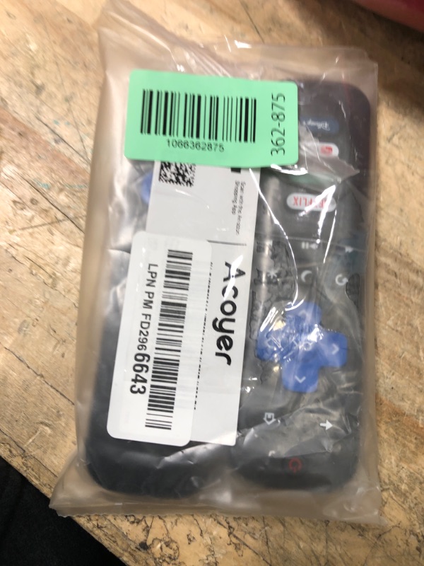 Photo 1 of (Pack of 2) Replacement Remote Control Only for Roku TV, Compatible for TCL Roku/Hisense Roku/Onn Roku/Sharp Roku/Element Roku/Westinghouse Roku/Philips Roku Smart TVs (Not for Roku Stick and Box)
