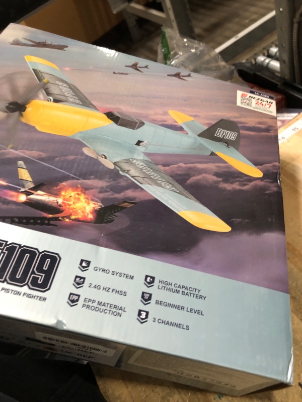 Photo 1 of **************Missing the wheels**************
BEZGAR 3 Channel RC Plane, Drones for Kids, 6-axis Gyro Remote Control Airplane, RC Helicopter, Easy Control for Beginners Toys with Colorful LED Navigation Lights